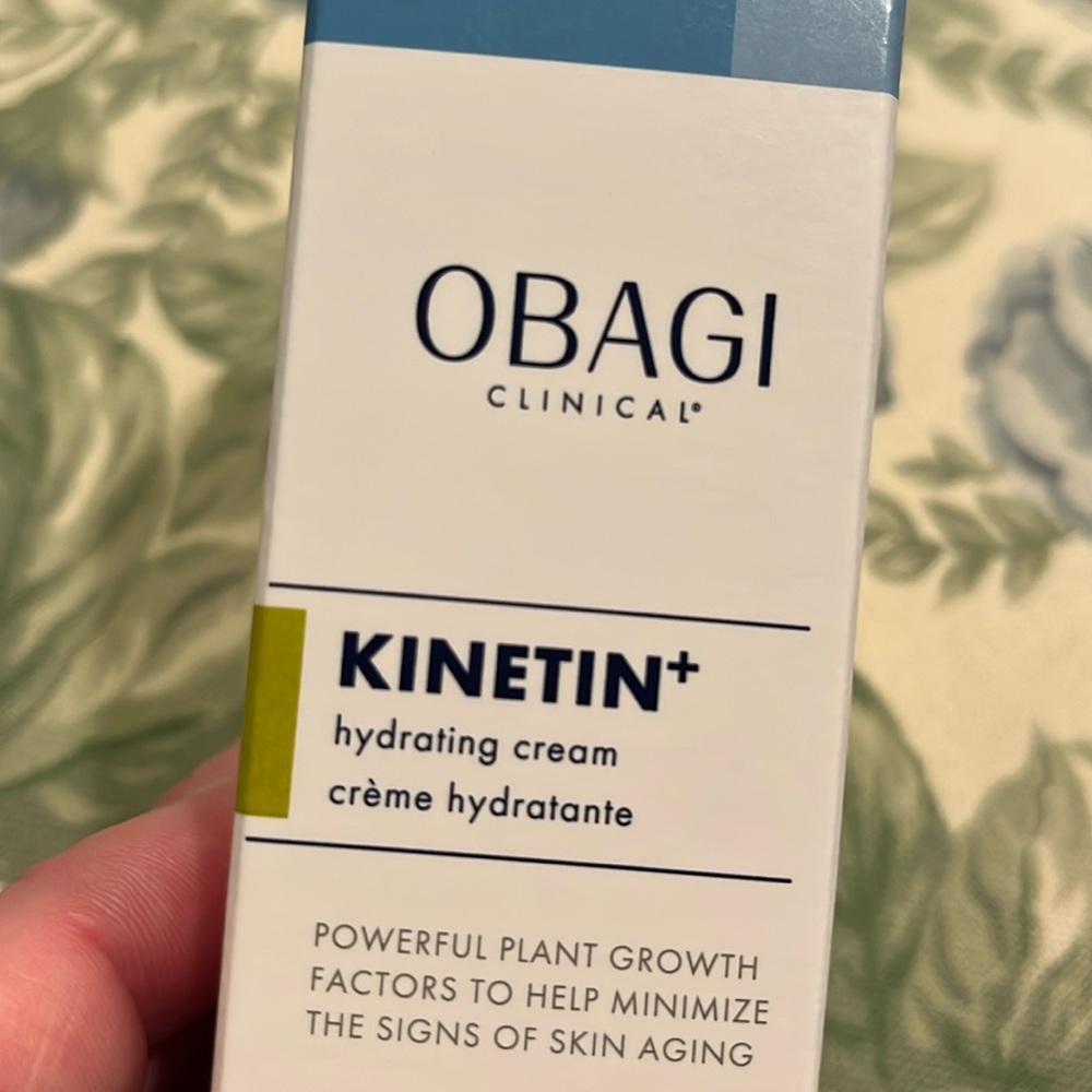 Obagi Kinetin+ Hydrating Mousturizing Cream 1.7 Oz Full Size Sealed New In Box